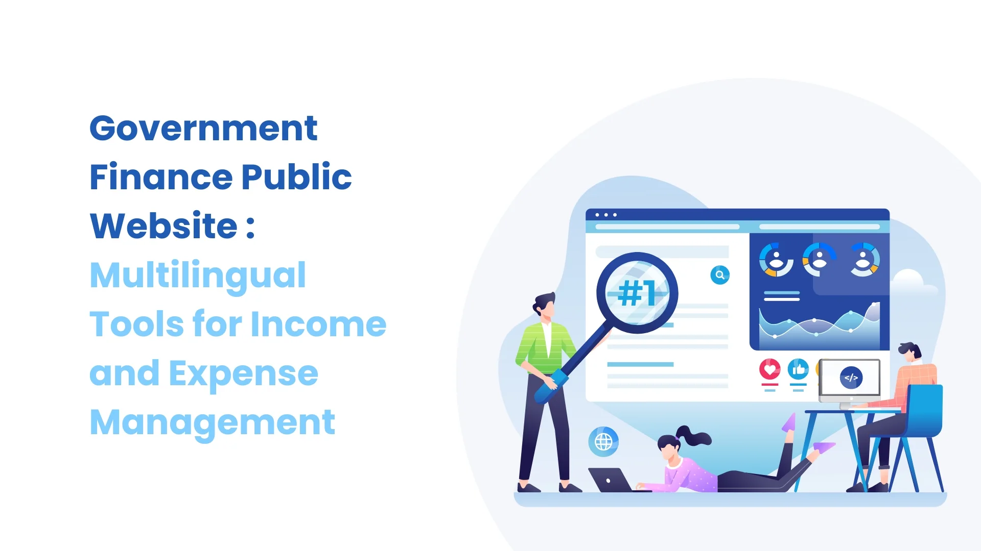 Government Finance Public Website _ Multilingual Tools for Income and Expense Management