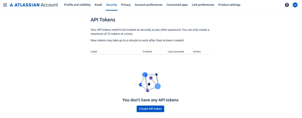 Create API Token