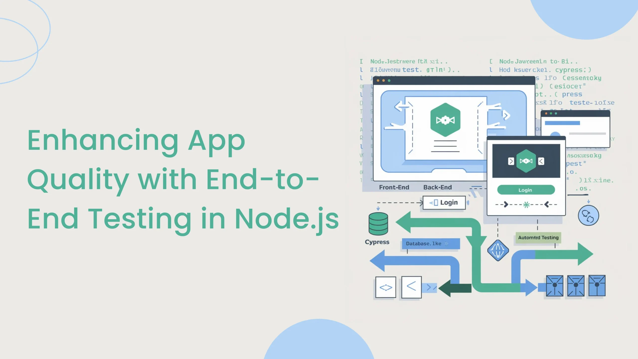 Enhancing App Quality with End-to-End Testing in Node.js