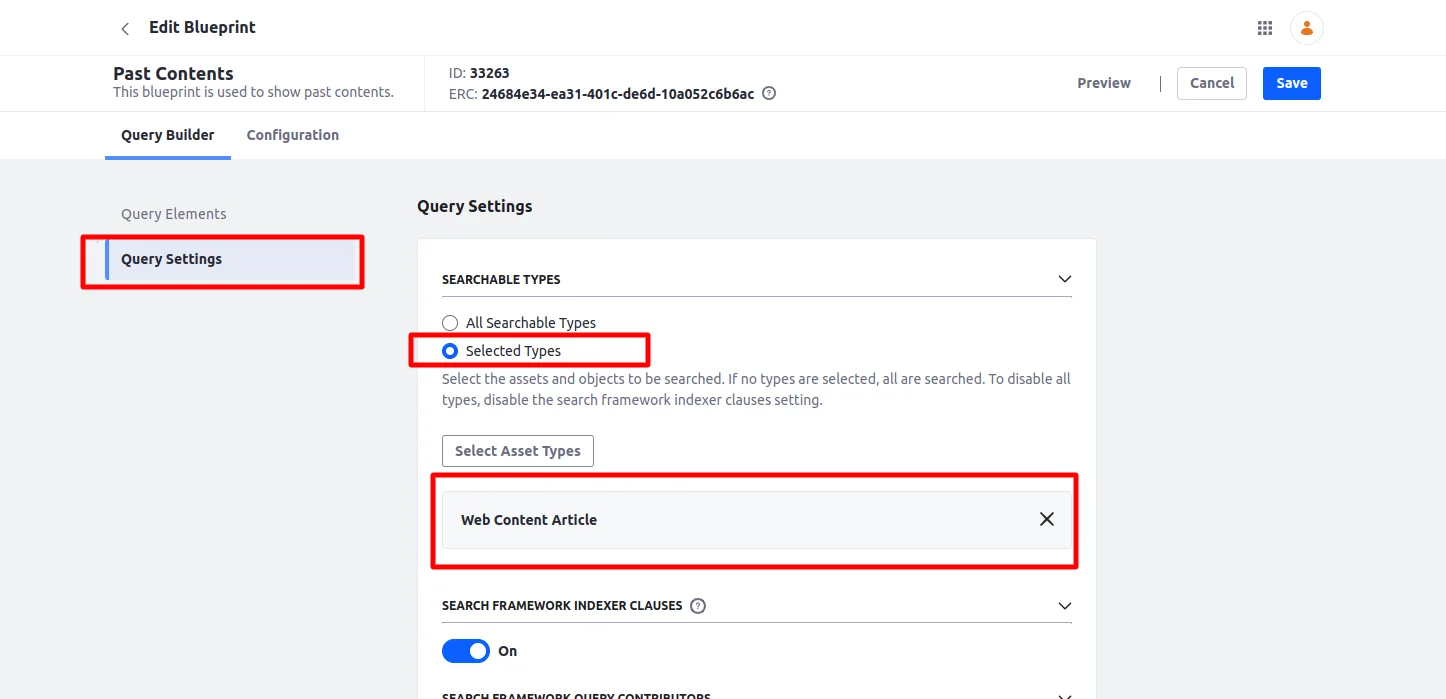 Query_Settings