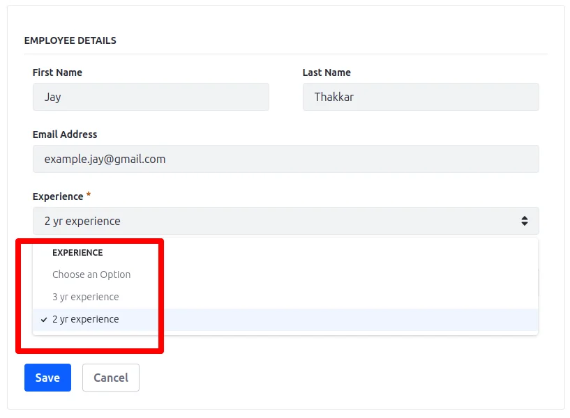 review form | Managing the State and Validation in Liferay Objects