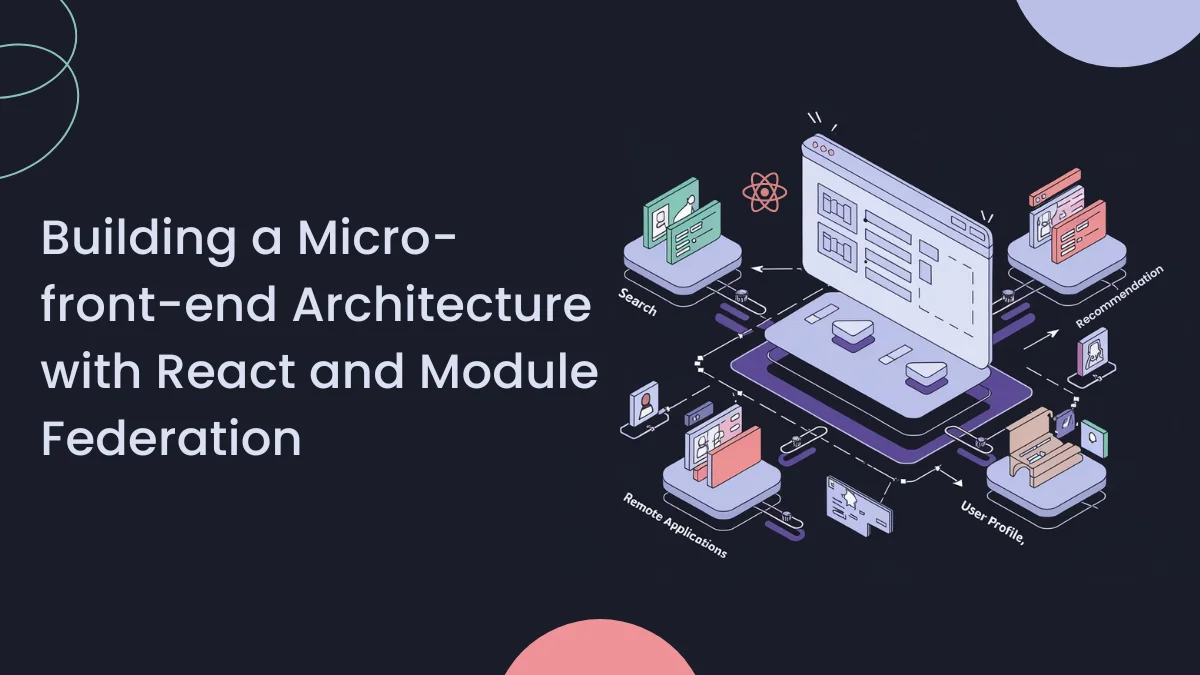 Building a Micro-front-end Architecture with React and Module Federation