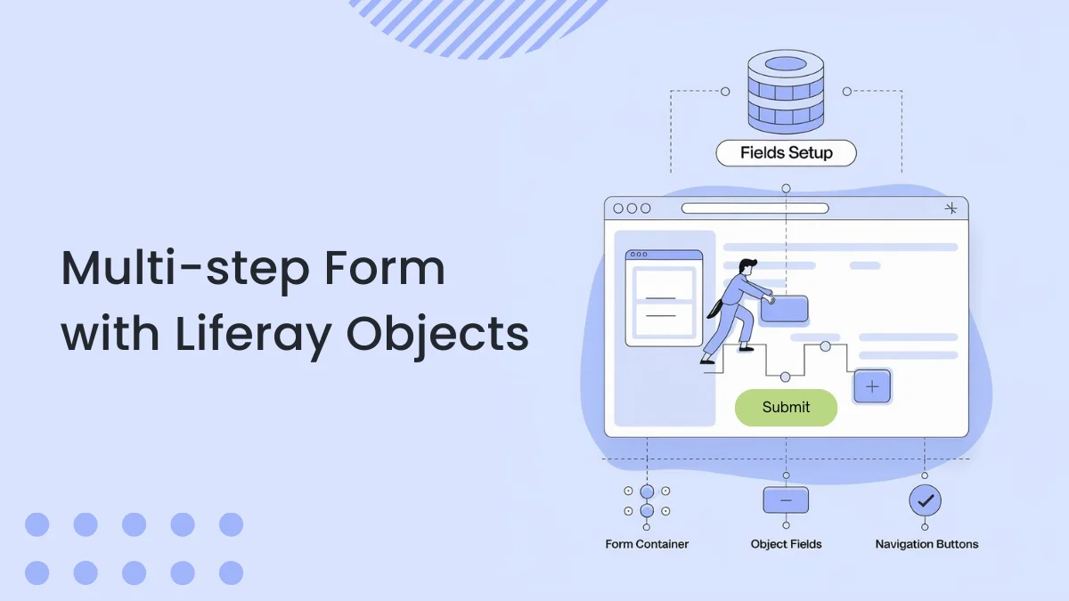 Multi-stepper from with the Liferay objects