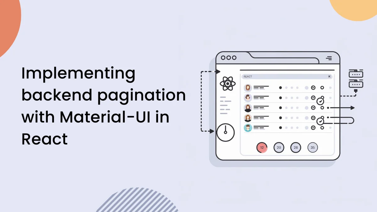 Implementing backend pagination with Material-UI in React